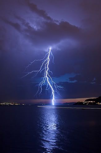 Thunderstorm over Bergen Pictures, Images and Photos