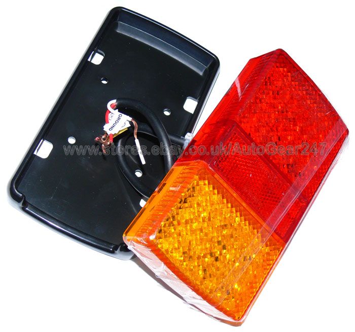 Approved Large 5 function 88 LEDs Trailer Lighting Board LED Lamp Ring