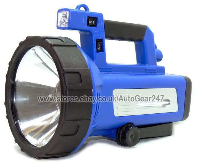 3 in1 Cordless Rechargeable Spotlight 10 Million Halogen Candle Power