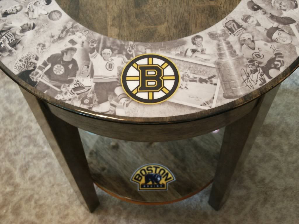 Boston Red Sox,Celtics,Bruins,Patriots End/Coffee Table eBay