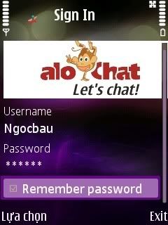 aloChat - phần mềm chat Việt