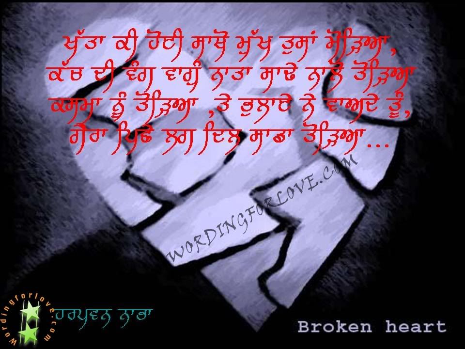Broken heart punjabi comments photo heart.jpg