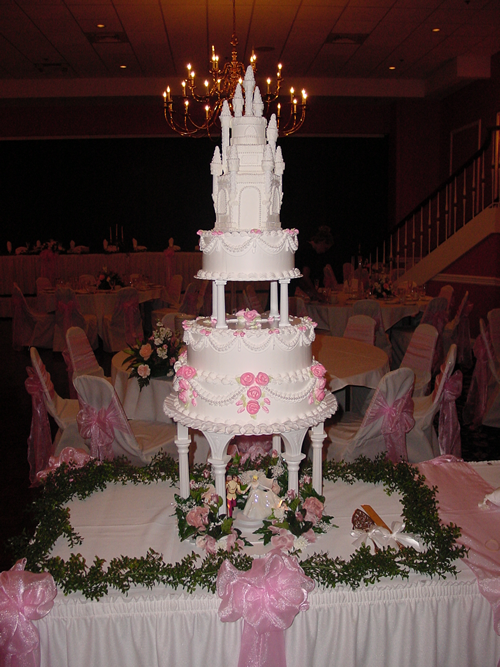 Cinderella Castle cake