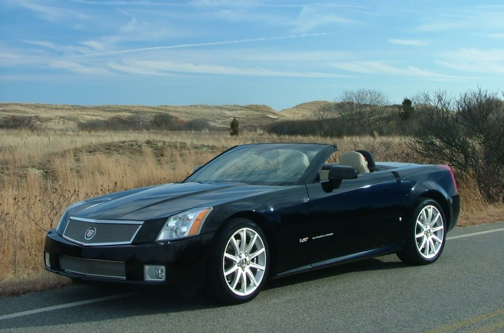 Black Cadillac Xlr V. 2007 Cadillac XLR-V