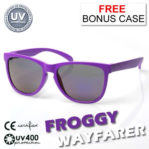 Froggy Candy Revo Lens Wayfarer Sunglasses Purple 2965 | eBay wayfarer sunglasses purple. Froggy Candy Revo Lens Wayfarer Sunglasses Purple 2965 | eBay