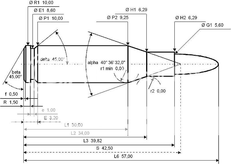 5.45 X39 Cartridge Diagram Photo by A-Pocat | Photobucket