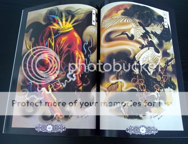 OUT OF PRINT RARE TATTOO FLASH BOOK ART MAGAZINE FROM CHINA ZGY