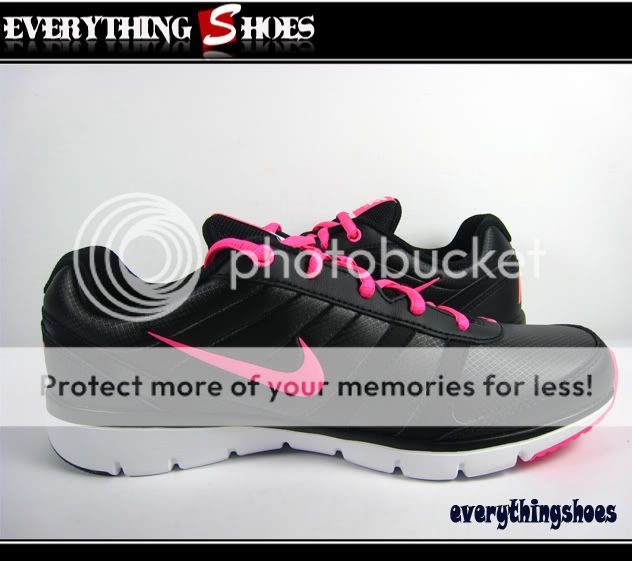 Nike Wmns Air Total Core TR LEA Black Pink White Womens Training Shoes 