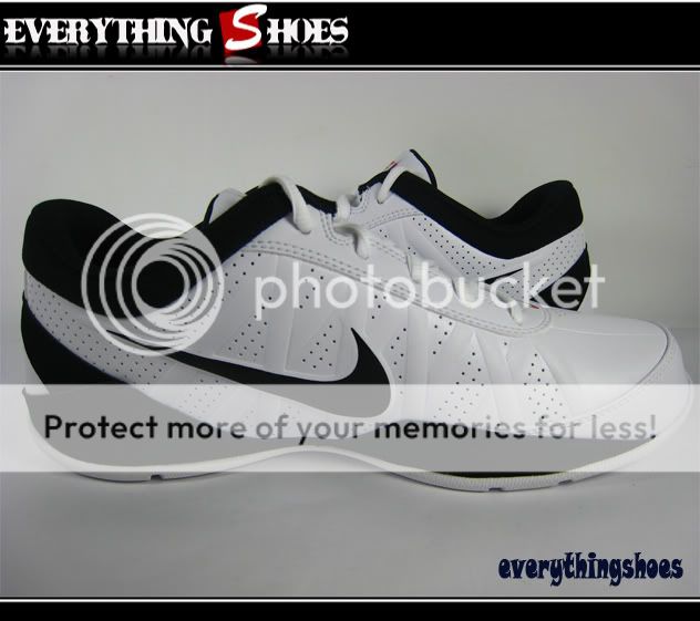   Air Ring Leader Low White Black Sport Red Basketball Shoes 488102100