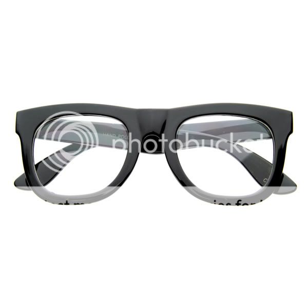 Celebrity Hollywood Lens Wayfarer Glasses 2960 BLACK  